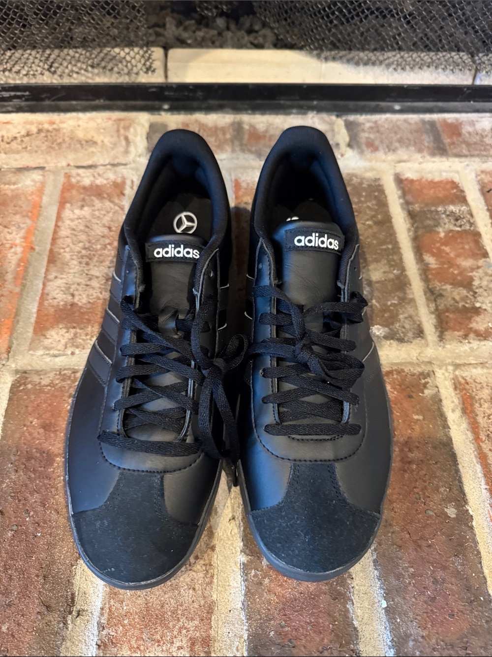 Mercedes AMG Petronas Adidas Formula One Team  VL Court Shoes (Black)